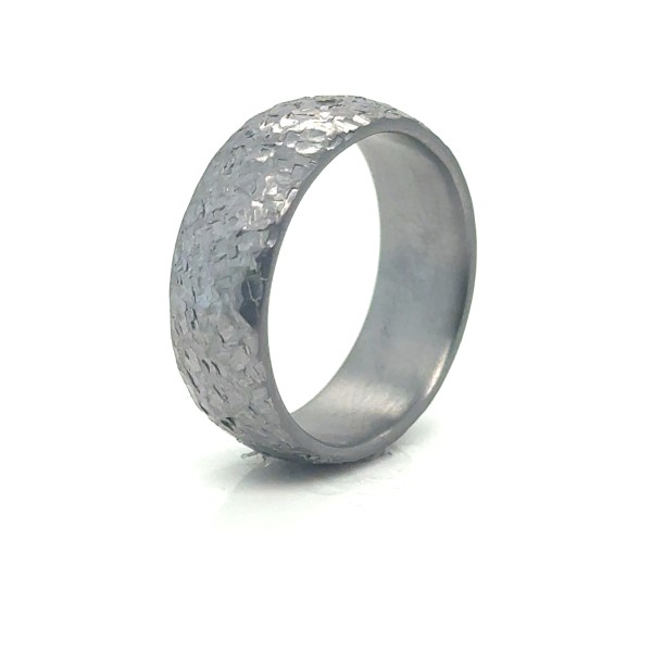 Tantal Oval grob. Hammerschlag